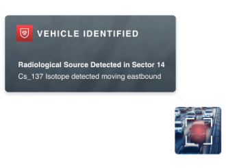 Notification for a Vehicle Identified