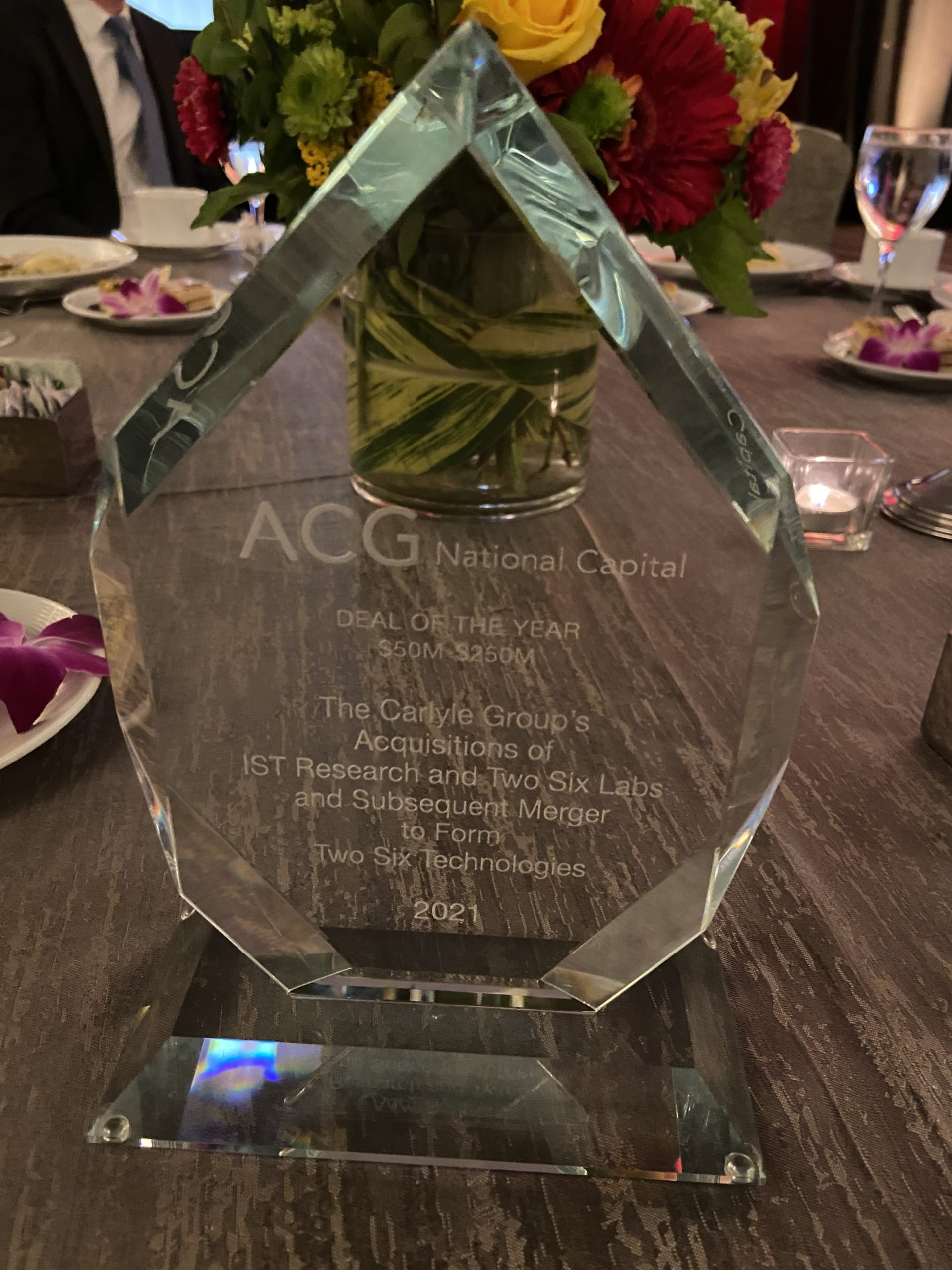 ACG National Capital Award